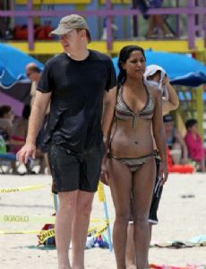 David Caruso and Amina Tyrone