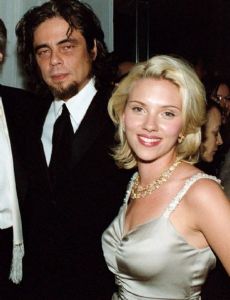 Benicio Del Toro and Scarlett Johansson