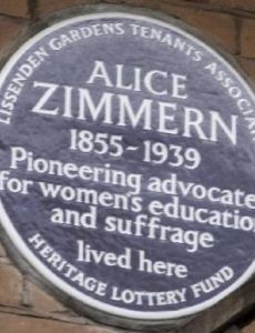 Alice Zimmern