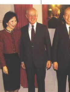 Lydia Dunn, Baroness Dunn and Michael David Thomas