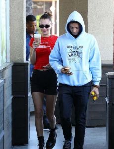 Bella Hadid and Fai Khadra