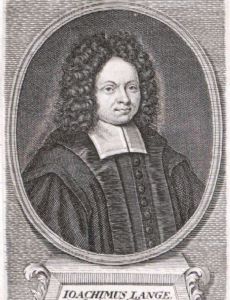 Johann Joachim Lange