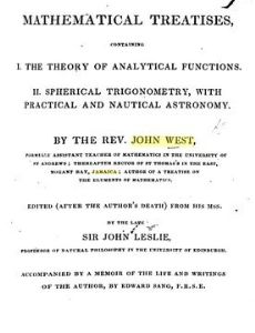 John West (mathematician)