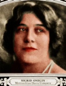 Sigrid Onégin
