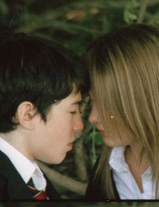 Ezra Miller and Addison Timlin