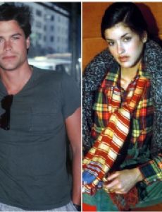 Janice Dickinson and Rob Lowe