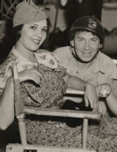 Chico Marx and Betty Carp