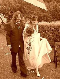 Mikael Åkerfeldt and Anna Sandberg