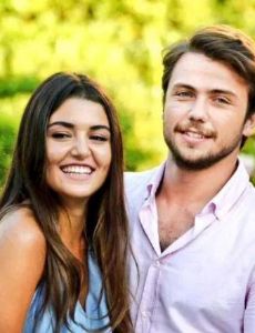 Hande Ercel and Tolga Saritas