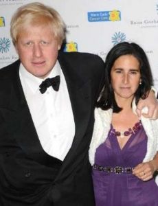 Boris Johnson and Marina Wheeler