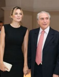 Marcela Temer and Michel Temer