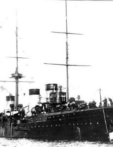 Russian cruiser Izumrud