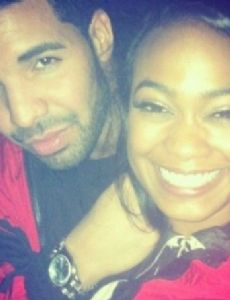 Aubrey Graham and Tatyana Ali