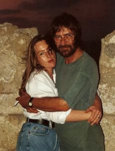 Tobe Hooper and Rita Marie Bartlett