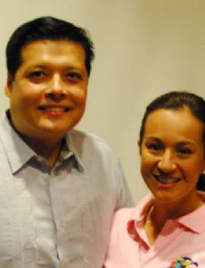 Mikee Cojuangco and Robert Jaworski, Jr.