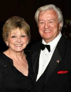 Ron Masak and Kay Knebes