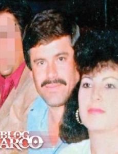 Joaquín Guzmán Loera and Estela Paña