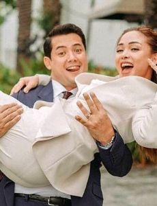 Geoff Eigenmann and Maya Flores