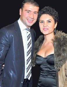 Lucian Bute and Elena Aprozeanu
