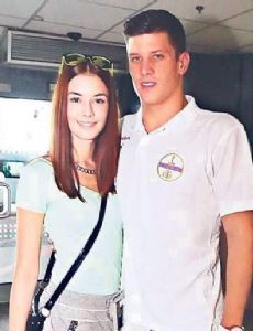 Dániel Gyurta and Petra Borkai