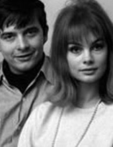 Jean Shrimpton and David Bailey