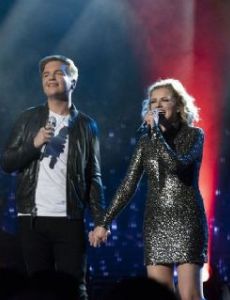 Maddie Poppe and Caleb Lee Hutchinson