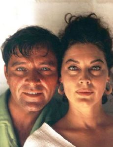 Richard Burton and Ava Gardner
