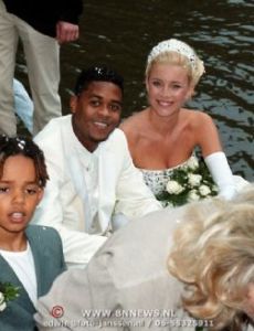 Patrick Kluivert and Angela van Wanrooij