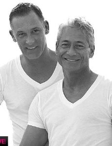 Greg Louganis and Johnny Chaillot
