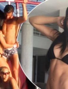 Cristiano Ronaldo and Paula Suarez