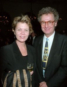 Jonathan Powell and Sally Brampton