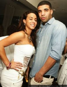 Tammy Torres and Aubrey Graham