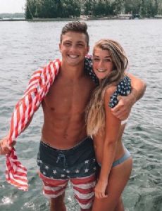 Katie Betzing and Josh Brueckner