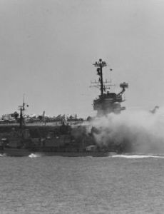 1967 USS Forrestal fire
