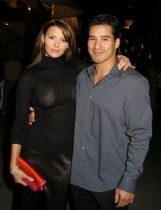 Ali Landry and Mario Lopez