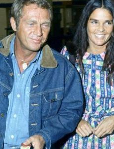Ali MacGraw and Steve McQueen