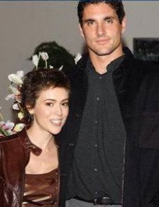 Alyssa Milano and Carl Pavano