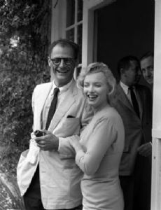 Arthur Miller and Marilyn Monroe