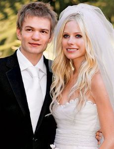 Avril Lavigne and Deryck Whibley