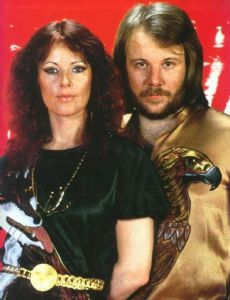 Benny Andersson and Anni-Frid Lyngstad
