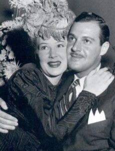 Betty Hutton and Ted Briskin