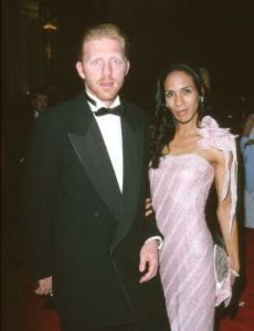 Boris Becker and Barbara Feltus