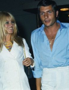 Brigitte Bardot and Gunter Sachs