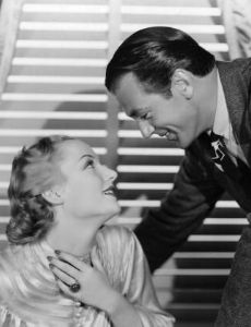 Carole Lombard and Gary Cooper