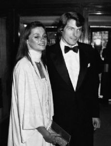 Christopher Reeve and Gae Exton