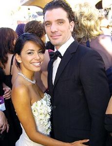Eva Longoria and J. C. Chasez