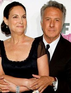 Dustin Hoffman and Lisa Gottsegen
