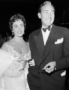 Elizabeth Taylor and Michael Wilding