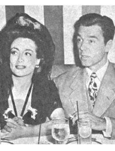 Joan Crawford and Phillip Terry