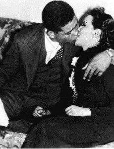 Joe Louis and Marva Trotter